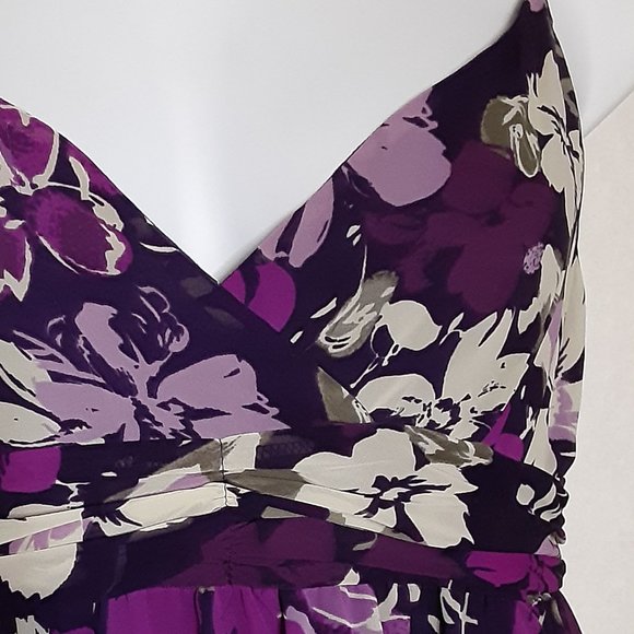 ELLE/CHIFFON DRESS/SIZE 12 - Picture 3 of 9